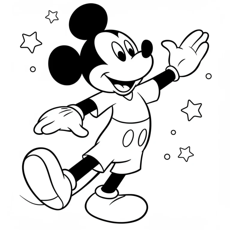 Free Disney Coloring Pages (Printable PDFs for Kids & Adults)