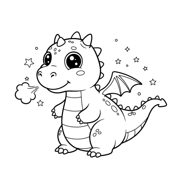 Free Dragon Coloring Pages (Printable PDFs for Kids & Adults)