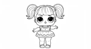 LOL Doll Coloring Pages