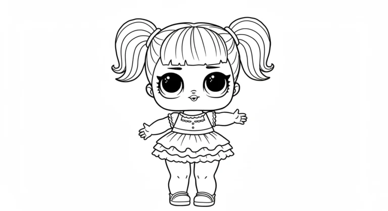 LOL Doll Coloring Pages