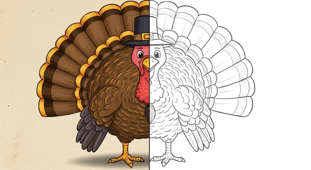 turkey coloring pages