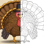 turkey coloring pages