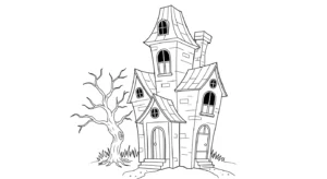 Spooky Halloween Coloring Pages