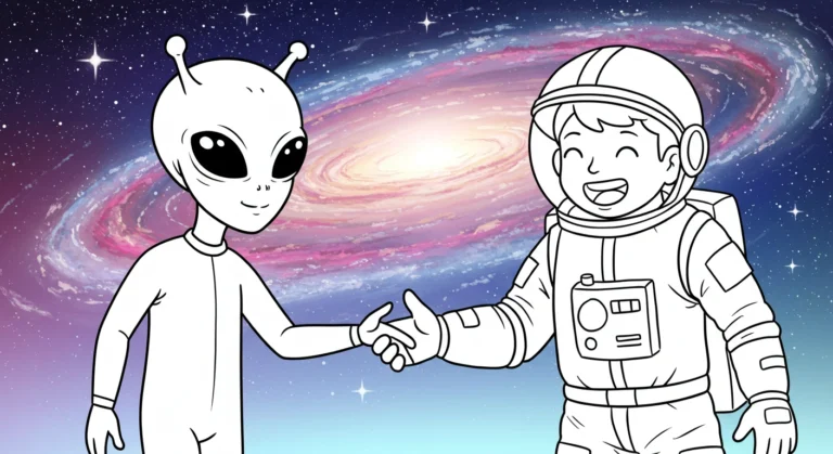 Free Printable Alien Coloring Pages (PDFs for Kids & Adults)