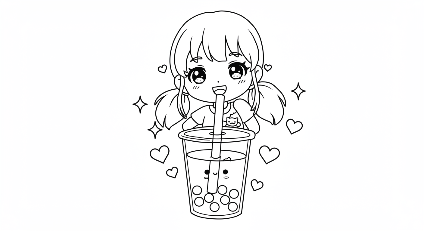 Boba Coloring Pages