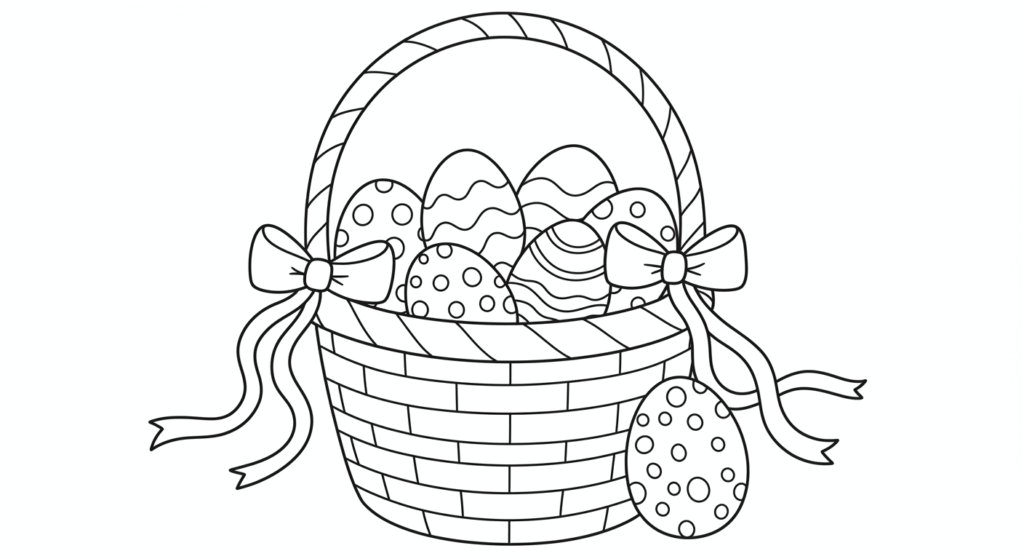 Easter Egg Coloring Pages