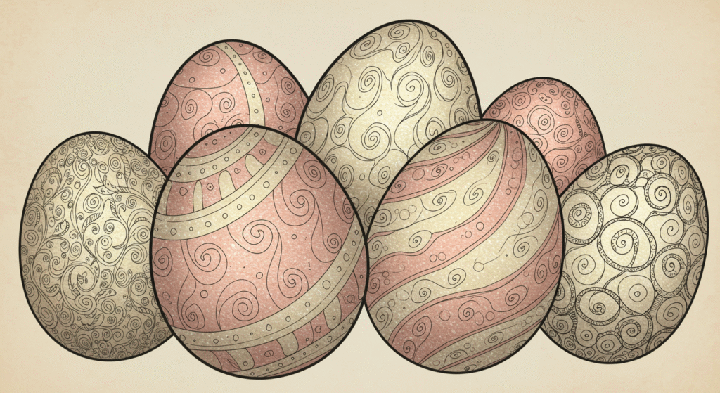 Easter Egg Coloring Pages