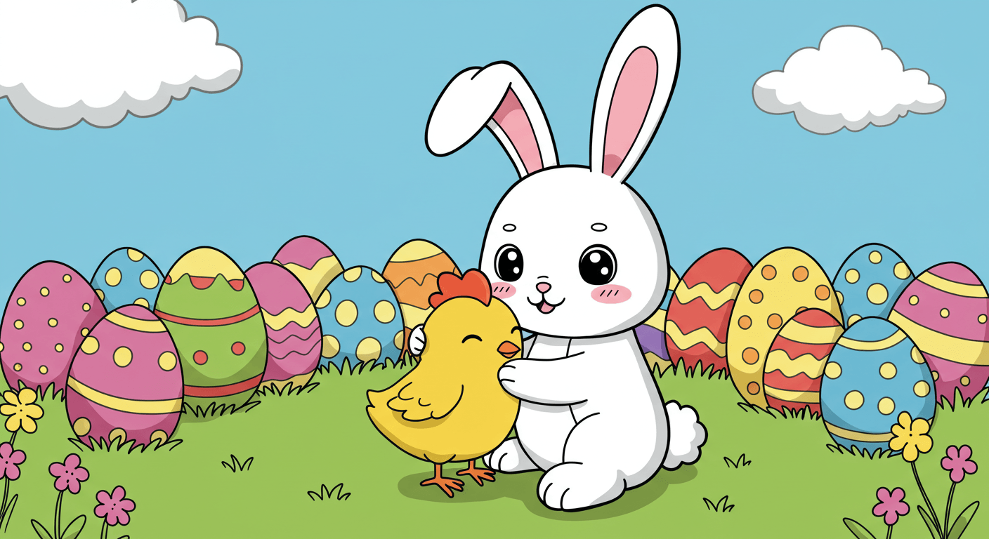 Easter Bunny Coloring Pages
