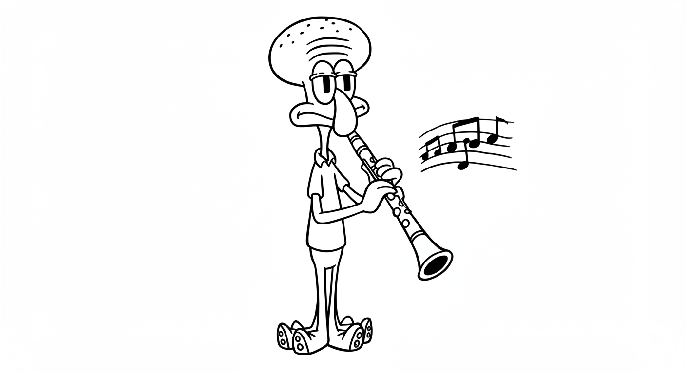 Free SpongeBob Color Pages to Print