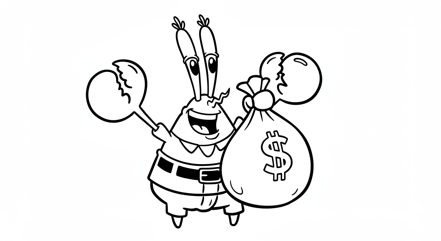 Free SpongeBob Color Pages to Print