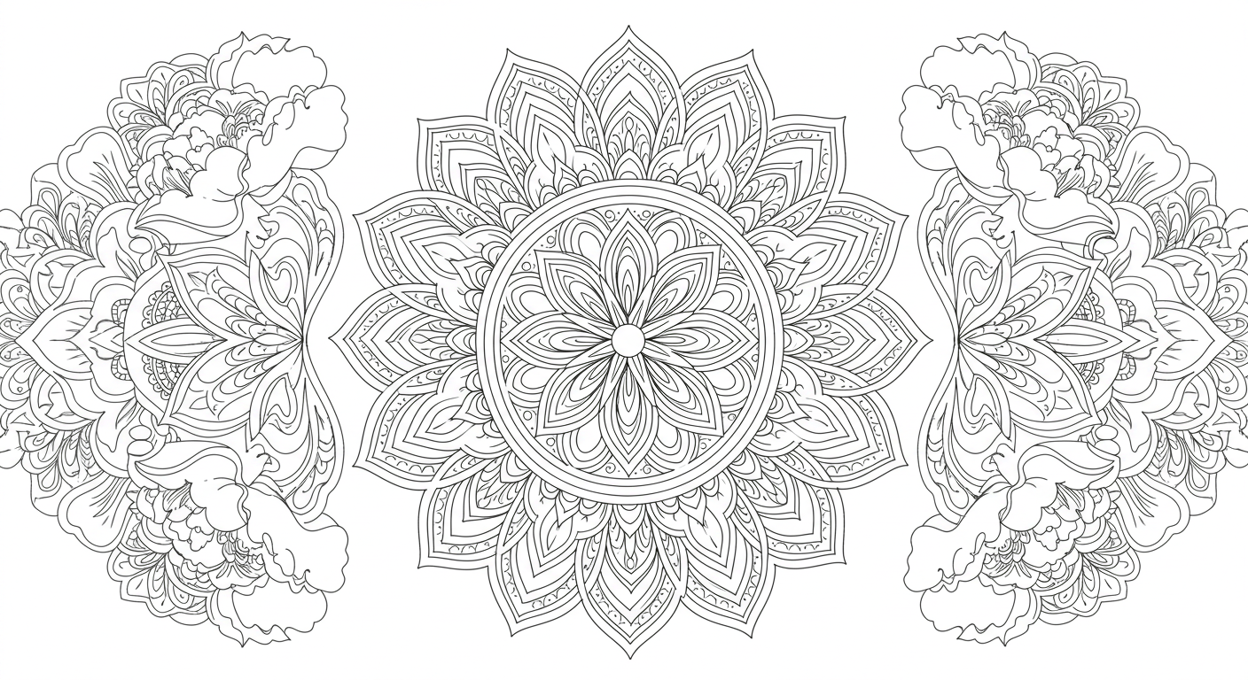 Free Flower Coloring Pages