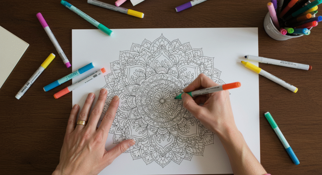 Pattern Coloring Pages