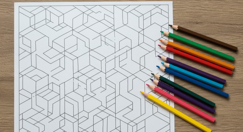 Pattern Coloring Pages